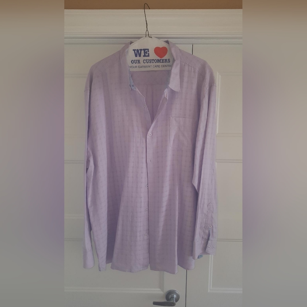 Tommy Bahama Linen Shirt Color Lavender